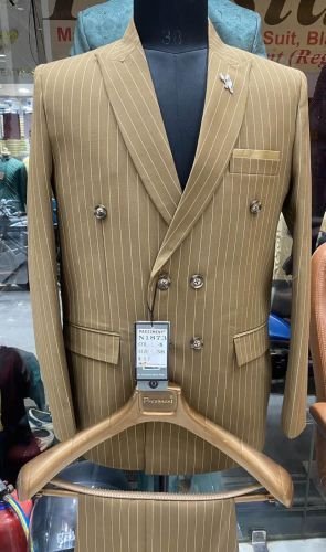 Brown Mens Two Piece Suit
