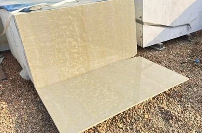 Grey Polished Katni Marble Slab