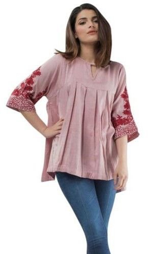 Ladies Cotton Tunic Top