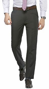 Mens Black Formal Trouser