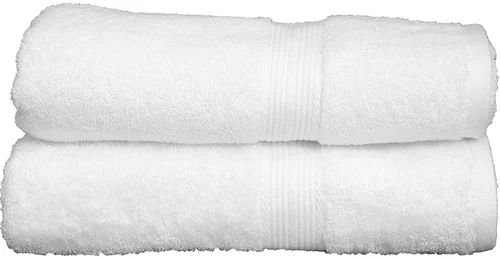 White Plain Cotton Bath Towel