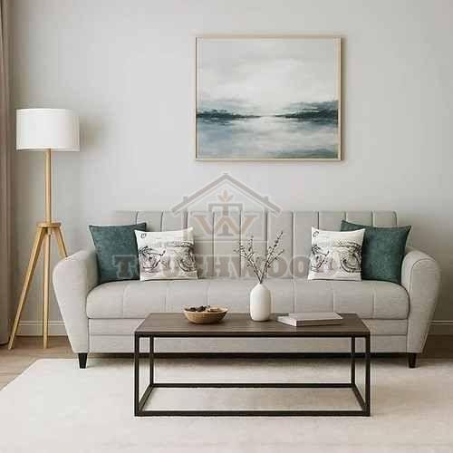 3 Seater Fabric Sofa Set