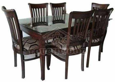 6 Seater Wooden Dining Table