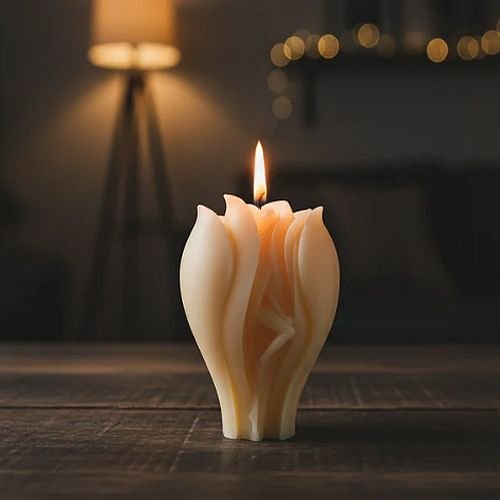 Decorative Hidden Lady Candle