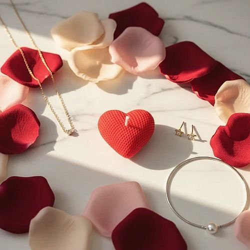 Heart Shape Soy Wax Candle