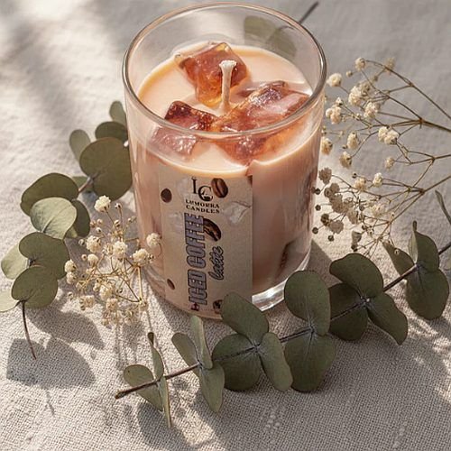 Iced Coffee Latte Jar Candle