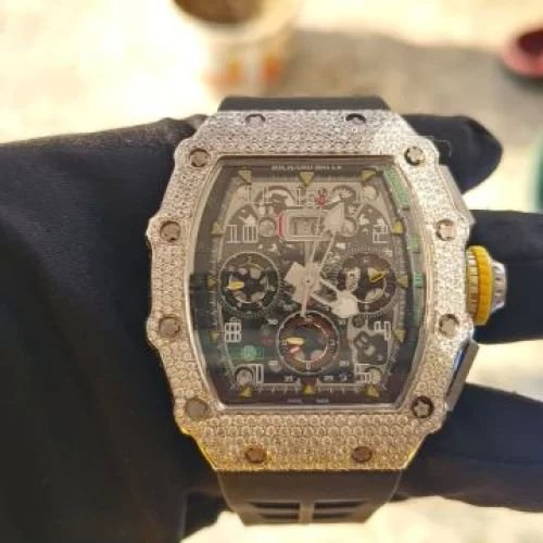 Richard Mille Diamond Chronograph Automatic Watch