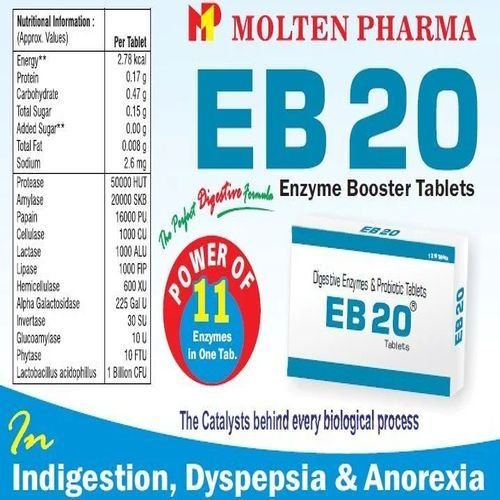 Molten Pharma EB 20 Tablets