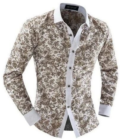 Mens Printed Party Wear Shirts