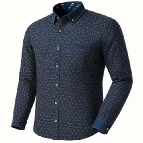 Mens Printed Slim Fit Shirts
