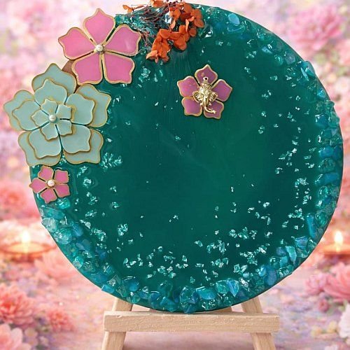 Epoxy Resin Customized Handmade Mantra Frame