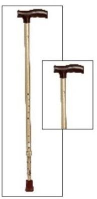 Single Point Aluminum Walking Stick
