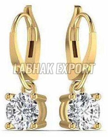 Classic Solitaire Diamond Earring