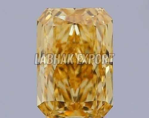 Fancy Shape Vivid Yellow Lab Grown Diamond