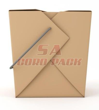 Reverse Tuck In Corrugated Packing Box