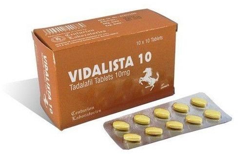 10mg Vidalista Tadalafil Tablets