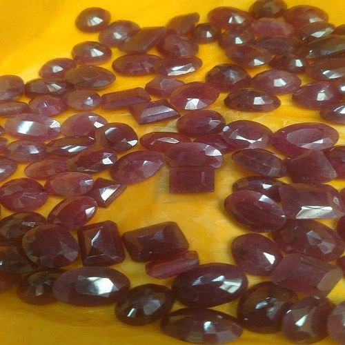 Red Natural Ruby Manak Gemstone