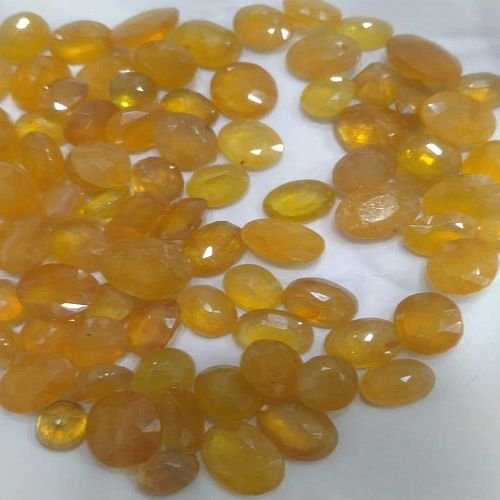 Yellow Natural Pukhraj Gemstone