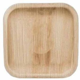 4x4 Inch Square Areca Leaf Plate