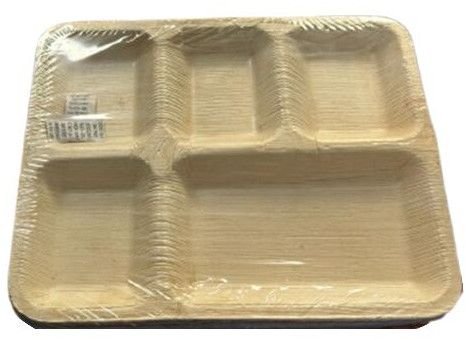 5 Compartment Areca Leaf Plate