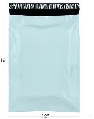 12X16 Inch Plain Tamper Proof Courier Bags