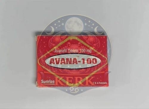Avana 100mg Avanafil Tablets
