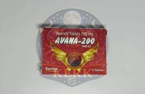 Avana 200mg Avanafil Tablets