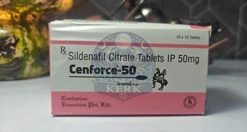 Cenforce 50mg Sildenafil Citrate Tablets