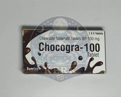 Chocogra 100mg Chewable Sildenafil Tablets