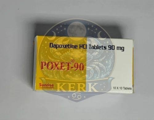 Dapoxetine HCL Poxet 90mg Tablets
