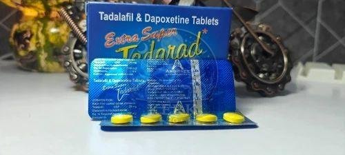Extra Super Tadarad Tadalafil and Dapoxetine Tablets