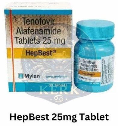 Hepbest 25mg Tenofovir Alafenamide Tablets