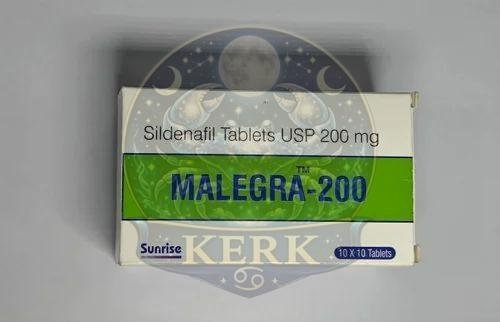 Malegra 200mg Sildenafil Tablets