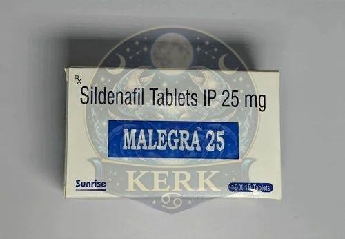 Malegra 25mg Sildenafil Tablets