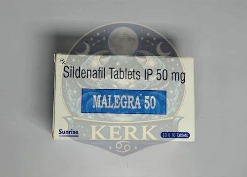 Malegra 50mg Sildenafil Tablets