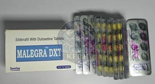 Malegra Dxt Sildenafil Duloxetine Tablets