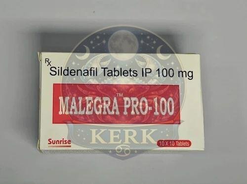 Malegra PRO 100mg Sildenafil Tablets
