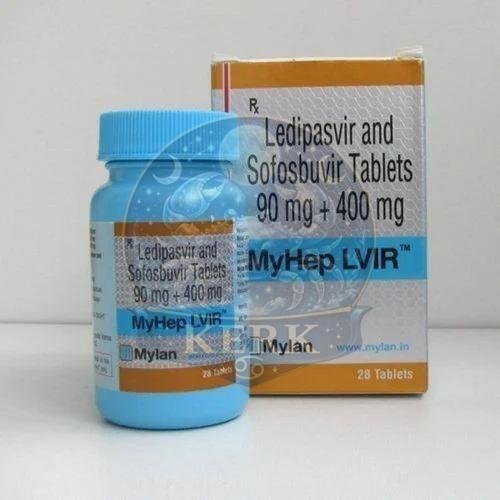 Myhep Lvir Ledipasvir Sofosbuvir Tablets