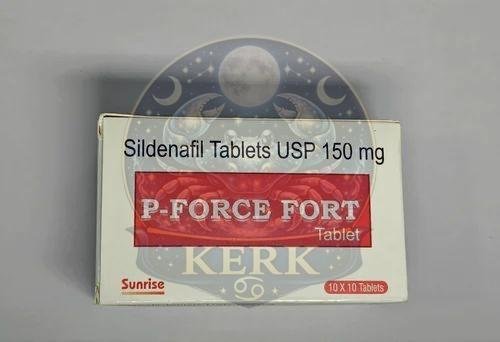 P-Force Fort Sildenafil 150mg Tablets