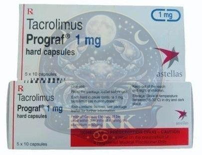 Prograf 1mg Tacrolimus Hard Capsules