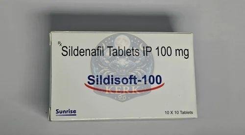 Sildisoft 100mg Sildenafil Tablets