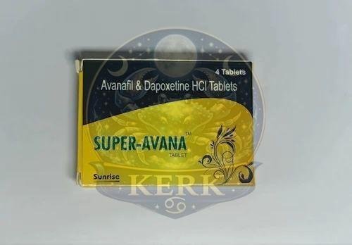 Super Avana Avanafil and Dapoxetine HCL Tablets