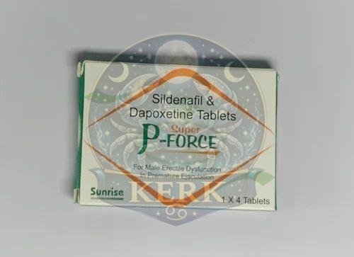 Super P Force Sildenafil and Dapoxetine Tablets