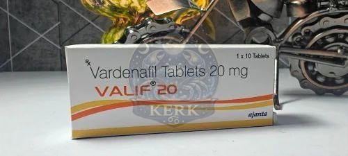 Valif 20mg Vardenafil Tablets