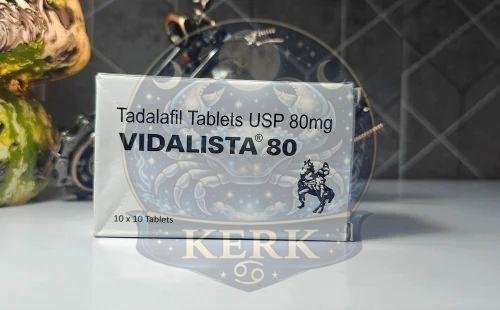 Vidalista 80mg Tadalafil Tablets