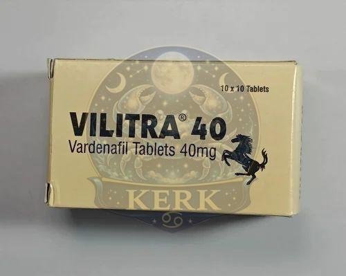 Vilitra 40mg Vardenafil Tablets