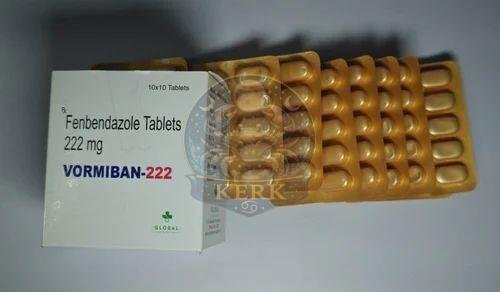 Vormiban 222mg Fenbendazole Tablets