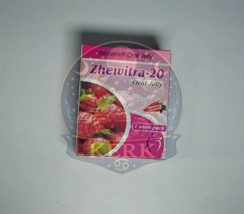 Zhewitra 20mg Vardenafil Oral Jelly