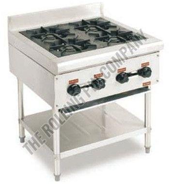 4 Burner Stainless Steel Gas Stove