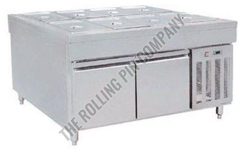 8 Pan Stainless Steel Cold Bain Marie